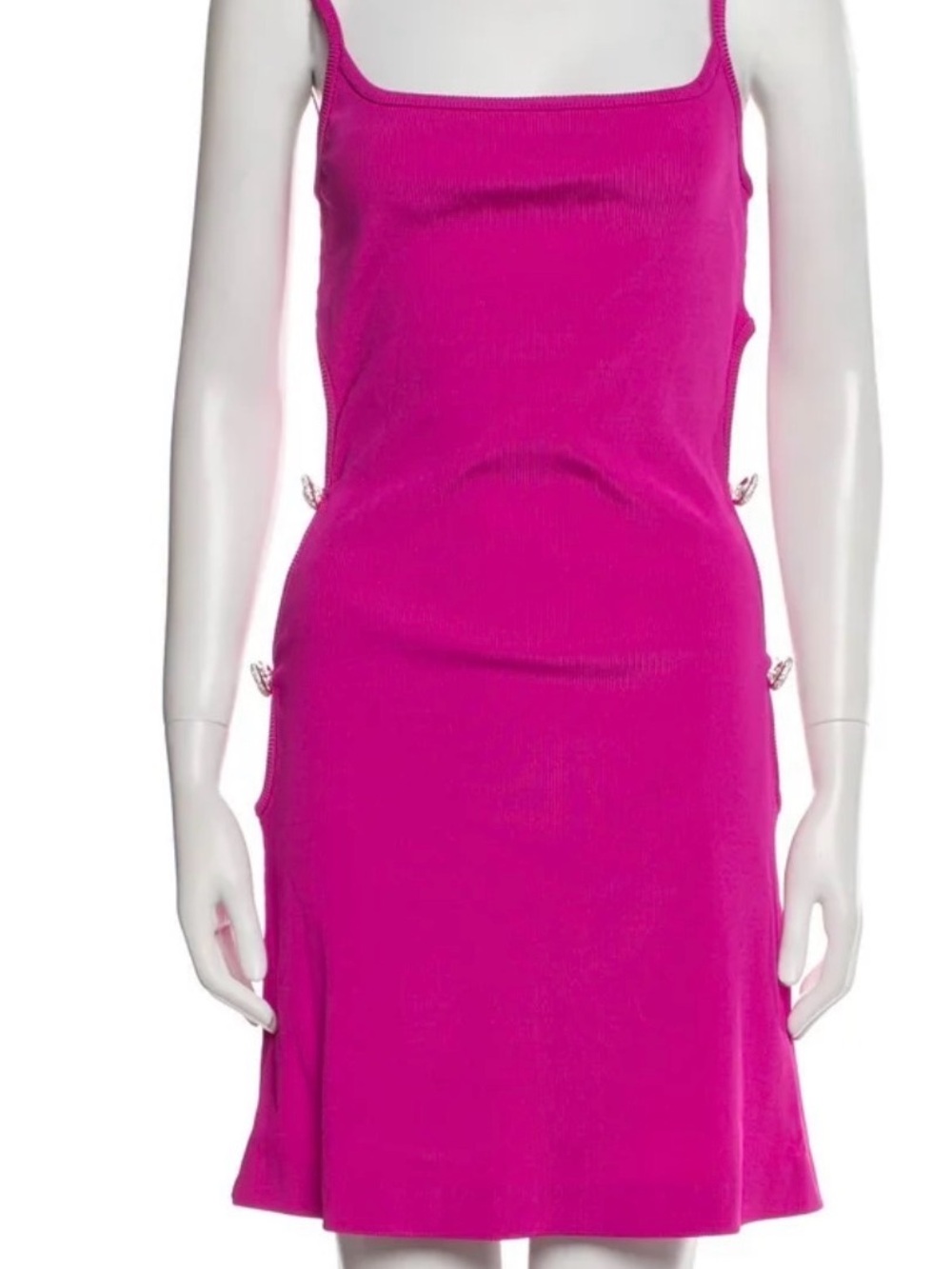 Mach and Mach Fuchsia Tank Slip Dress - Women